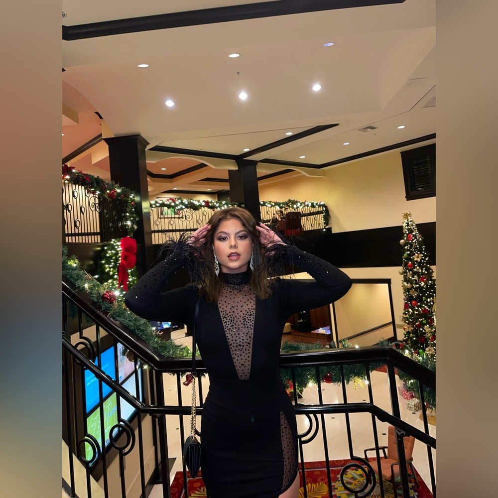 Black Mini Dress